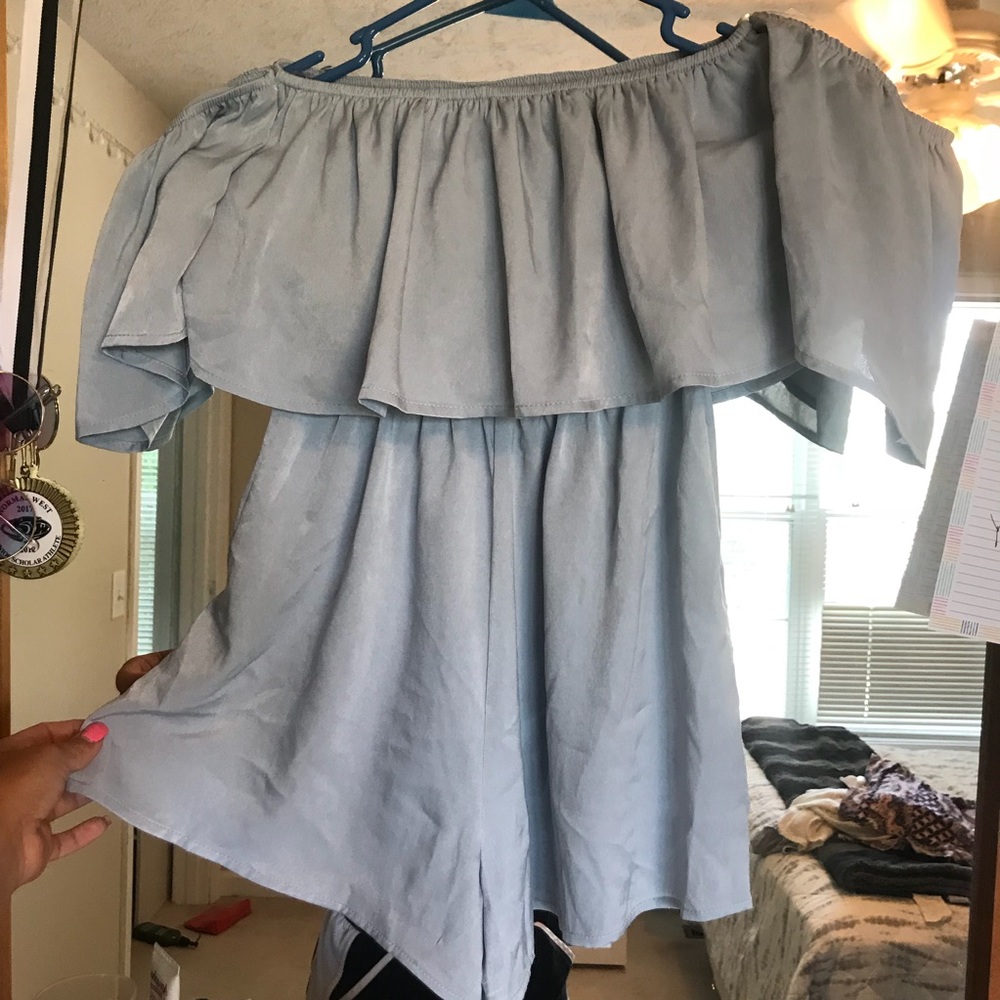 Off the shoulder romper